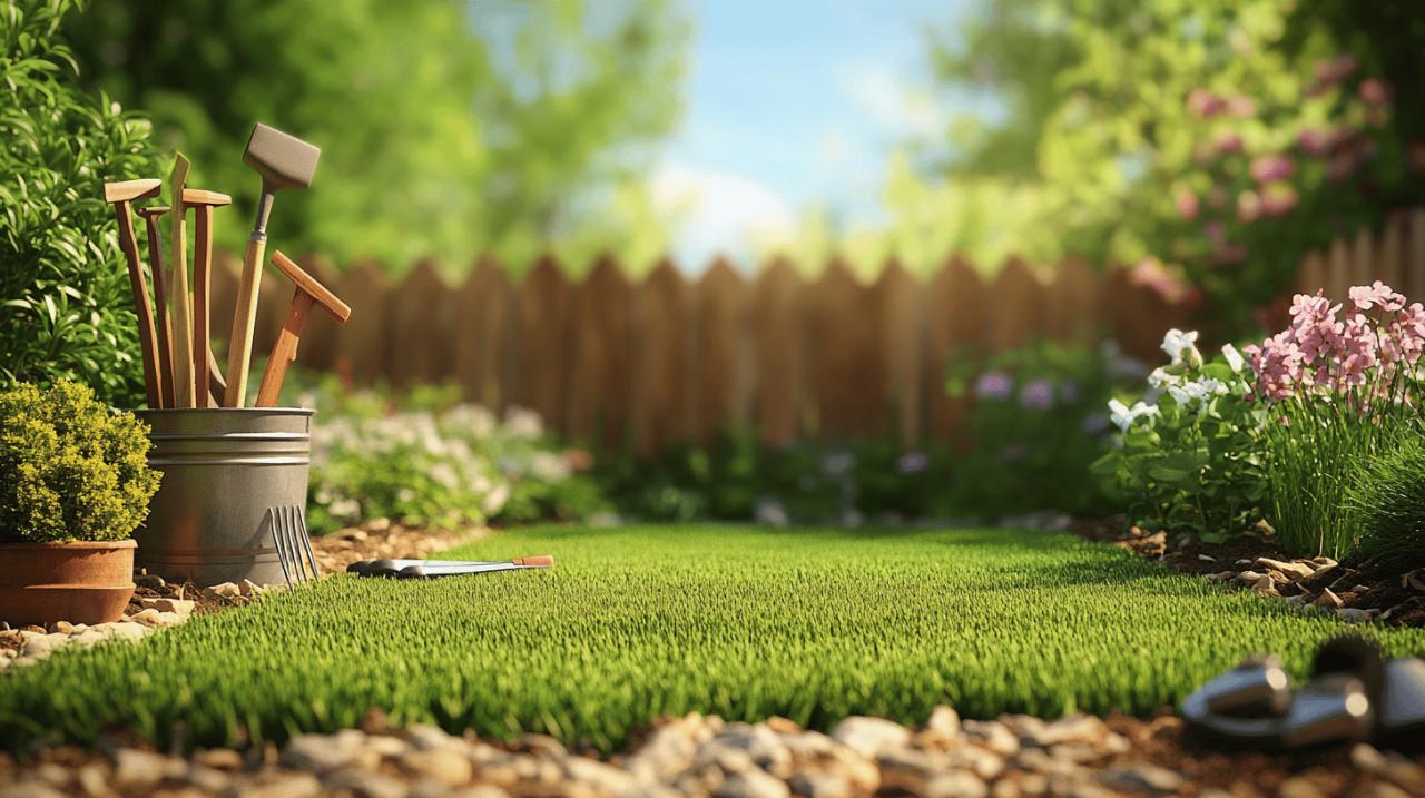 Les secrets d’une nouvelle pelouse bien drainée pour votre jardin