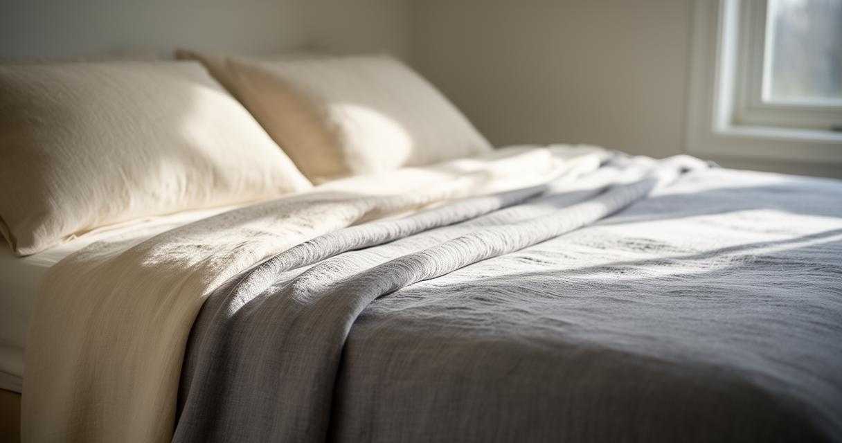 Draps de lit : quelle est la meilleure matière pour votre matelas et votre confort ?